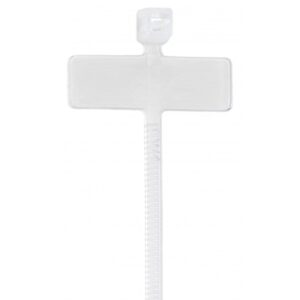 Brida plastic 2,5 x 100 eticheta (100 buc)- ELEMATIC, "52100-M"