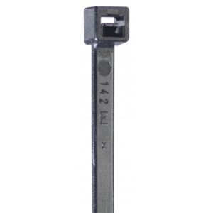 Brida plastic 3,5 x 140 black rezistenta UV (100buc) - ELEMATIC, "5309/C UV"