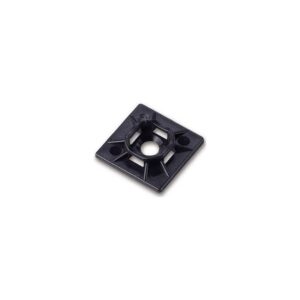 Suport adeziv mic 19x19 black (set100buc) - ELEMATIC, "5469 RB"