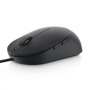 MOUSE DELL, "MS3220", PC sau NB, cu fir, USB, optic, 3200 dpi, butoane/scroll 5/1, , negru, "570-ABHN" (timbru verde 0.18 lei)
