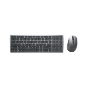 TASTATURA si Mouse DELL, "KM7120W", wireless, butoane programabile taste format standard (104-108 taste), mouse gri, 7/1 butoane, 101, "580-AIWM" (timbru verde 0.8 lei)