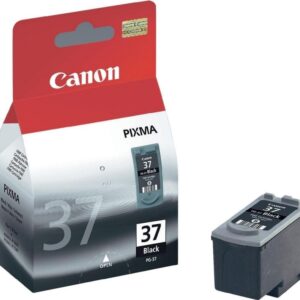 Cartus Cerneala Original Canon Black, PG-37, pentru Pixma IP18000|IP2500, 220, (timbru verde 0.15 lei), "BS2145B001AA"