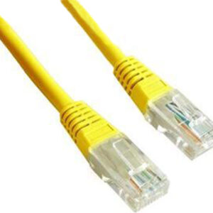 PATCH CORD UTP GEMBIRD Cat5e, cupru-aluminiu, 1 m, galben, AWG26, "PP12-1M/Y" (timbru verde 0.08 lei)