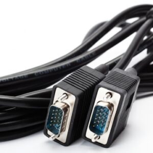 CABLU video SPACER, VGA (T) la VGA (T), 3m, cupru, ecranat, negru, "SPC-VGA-10" (timbru verde 0.8 lei)