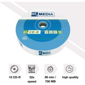 BLANCURI  Verbatim  CD-R 52x 700MB 10PK Wrap "69204"