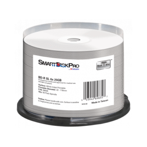 BLANCURI  Verbatim SmartDisk Pro BD-R 25GB 6X White Inkjet Printable 50PK Spindle "69835"