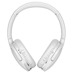 CASTI Baseus Encok D02 PRO, utilizare multimedia, smartphone, over the ear, pliabile, microfon pe casca, conectare prin Bluetooth 5.0, alb "NGTD010302" (timbru verde 0.18 lei) - 6932172611699