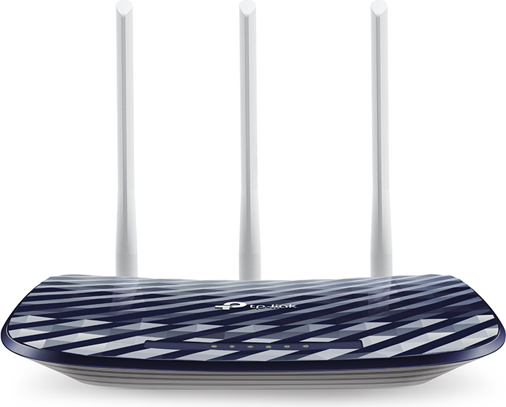 ROUTER TP-LINK wireless  750Mbps, 4 porturi 10/100Mbps, 3 antene externe, Dual Band AC750 "Archer C20"/ 835010 (timbru verde 0.8 lei) 45504898