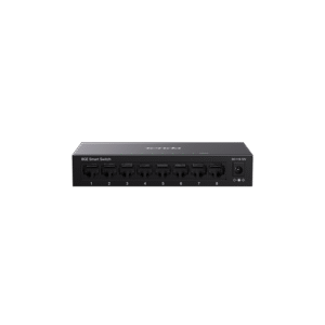 SWITCH TENDA managed, 8 porturi gigabit RJ-45, management Tenda CloudFi, metalic "TEG2208D"  (timbru verde 2 lei)