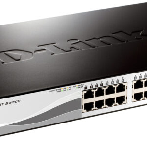 SWITCH D-LINK SMART 24 porturi Gigabit + 4 porturi  Combo SFP, carcasa metalica, rackabil, "DGS-1210-28" (timbru verde 2 lei)