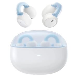 CASTI Baseus AirGo 1 Ring Open-Ear, pt smartphone, wireless, bluetooth 5.3, microfon pe casca, 25 ore durata baterie, cablu inclus USB la Type-C 0.3m, alb "A00069201223-00" (timbru verde 0.18 lei) - 6932172655341