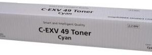 Toner Original Canon Cyan, EXV49C, pentru IR C3320 Advance|IR C3320I Advance|IR C3325I Advance|IR C3330I Advance|IR C3520I Advance|IR C3525I Advance|IR C3530I Advance, 19K,NOPP, "CF8525B002AA"