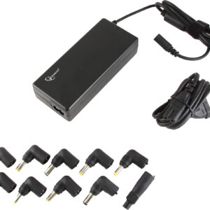ALIMENTATOR Notebook Universal AC-DC, GEMBIRD, 90W - tensiuni 15V/16V/18V/19V/19.5V/20V DC la 4.5 A max, protectie la supratensiuni,"NPA-AC1D" 674666001001  / 45500839 (timbru verde 0.80 lei)
