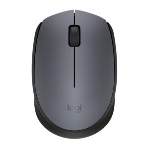MOUSE LOGITECH, "M170", PC sau NB, wireless, 2.4GHz, optic, 1000 dpi, butoane/scroll 3/1, , gri, "910-004642" (timbru verde 0.18 lei)