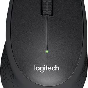 MOUSE LOGITECH, "M330 Silent", PC sau NB, wireless, 2.4GHz, optic, 1000 dpi, butoane/scroll 3/1, , negru, "910-004909" (timbru verde 0.18 lei)