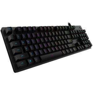 LOGITECH G512 CARBON LIGHTSYNC RGB Mechanical Gaming Keyboard with GX Brown switches-CARBON-US INTL-USB "920-009352" (timbru verde 0.8 lei)