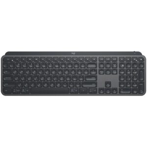LOGITECH MX Mechanical Wireless Illuminated Performance Keyboard - GRAPHITE - US INTL - 2.4GHZ/BT - EMEA - TACTILE, "920-010757" (timbru verde 0.8 lei)
