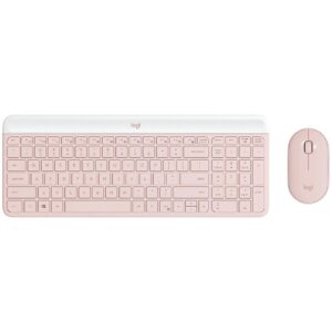 LOGITECH MK470 Slim Combo   - ROSE - US INTL - 2.4GHZ - INTNL-973 "920-011322" (timbru verde 0.8 lei)