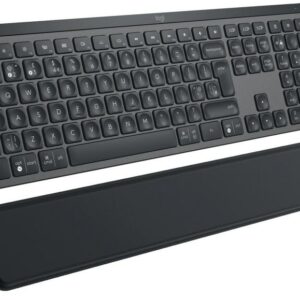 LOGITECH MX Keys S - GRAPHITE - (US) INTL - BT - N/A - INTNL-973 - PLUS PALMREST "920-011589" (timbru verde 0.8 lei)