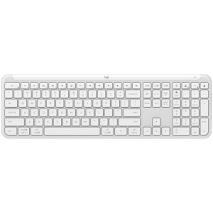 LOGITECH SIGNATURE SLIM WIRELESS KEYBOARD K950 - OFF WHITE - US INTL - 2.4GHZ/BT - INTNL-973 "920-012466" (timbru verde 0.8 lei)