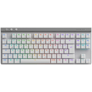 LOGITECH G515 LIGHTSPEED TKL - WHITE - US INTL - 2.4GHZ/BT- EMEA28i-935 - TACTILE "920-012539" (timbru verde 0.8 lei)