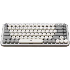 LOGITECH POP ICON KEYS - OFF WHITE - US INTL - BT  - INTNL-973 "920-013072" (timbru verde 0.8 lei)