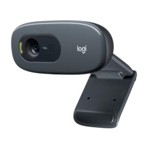 CAMERA web LOGITECH C270, HD 720 rez 1280 x 720, USB 2.0, microfon, negru, "960-001063" (timbru verde 0.18 lei)