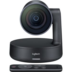 CAMERA web LOGITECH Rally Camera, 4K UHD rez 3840 x 2160, USB 3.0, negru, "960-001227" (timbru verde 0.18 lei)