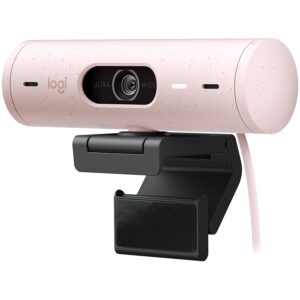LOGITECH BRIO 500 - ROSE - USB - EMEA28, "960-001421" (timbru verde 0.18 lei)