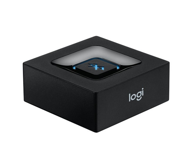 RECEIVER audio Bluetooth Logitech, conectare prin RCA x 2 | Jack 3.5mm, distanta 15 m (pana la), Bluetooth v3.0, antena interna, "980-000912" (timbru verde 0.18 lei)