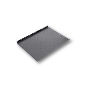 Raft fix capacitate ridicata pentru rack podea 800mm, negru RAL9004 - DATEUP "9801130241"