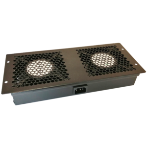Modul ventilatie plafon 2 fan + cablu, interconectabil,  pentru rack de podea - DATEUP "9801130741" (timbru verde 2 lei)