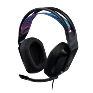 LOGITECH G335 Wired Gaming Headset - BLACK - 3.5 MM - EMEA - 914, "981-000978" (timbru verde 0.8 lei)