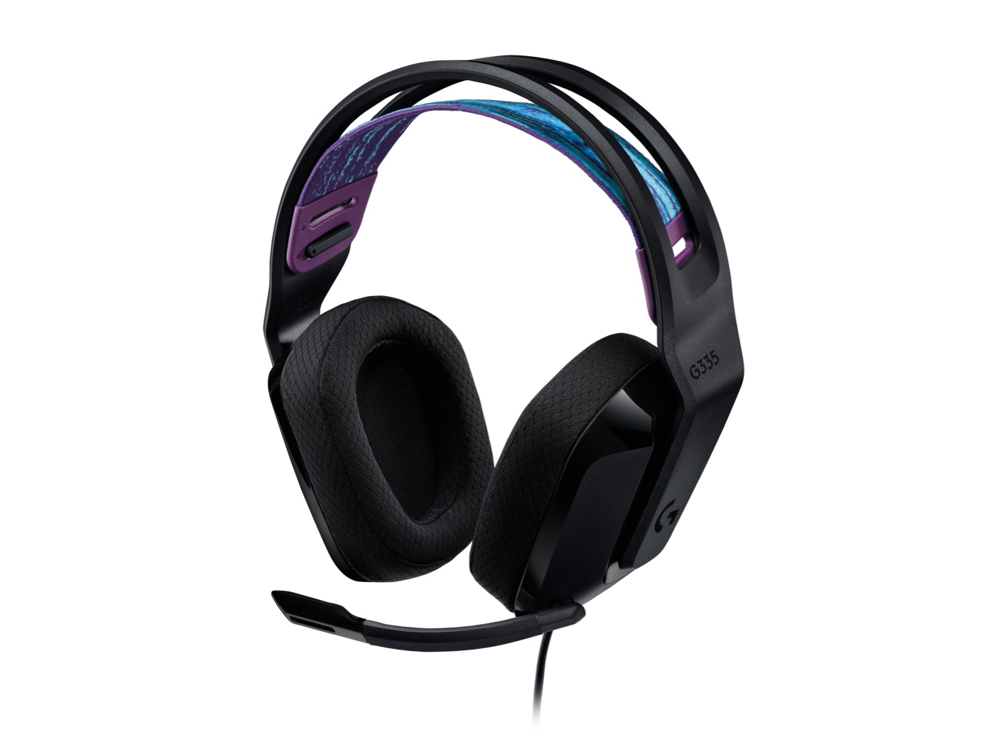 LOGITECH G335 Wired Gaming Headset - BLACK - 3.5 MM - EMEA - 914, "981-000978" (timbru verde 0.8 lei)