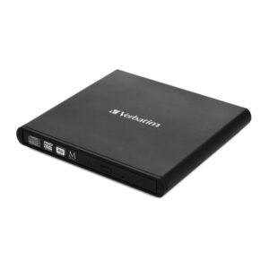 DVD-RW extern, VERBATIM, interfata USB 2.0, negru, include Nero Burn & Archive "98938" (timbru verde 0.8 lei)