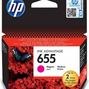 Cartus Cerneala Original HP Magenta, nr.655, pentru DJ3525|4615|4625|5525|6525, , (timbru verde 0.15 lei), "CZ111AE"