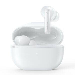 Casti TWS Anker "Soundcore Note 3i", tip butoni, utilizare multimedia, Bluetooth 5.2, 4 x mic, durata baterie pana la 36 ore, Noise cancelling, alb, "A3983G22" (timbru verde 0.18 lei) - 0194644131791