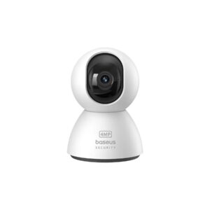 CAMERA IP Interior Baseus P1, 3K, 4MP 2560 x 1440, unghi pana la 360 grade, wireless, slot SD card, alb "S0TV012132" (timbru verde 0.8 lei) - 6932172662479
