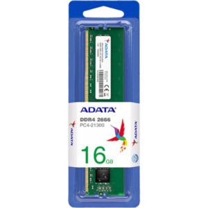Memorie DDR Adata DDR4 16 GB, frecventa 2666 MHz, 1 modul, "AD4U266616G19-SGN"