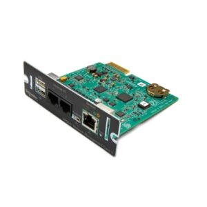 CARD management APC, interfata retea pt. UPS, 2 x USB, 1 x Gigabit, 2 x I/O porturi senzori mediu, "AP9641"