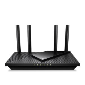 ROUTER TP-LINK wireless AX3000, 3000Mbps,1x2.5 Gbps WAN/LAN, 1xGigabit WAN, 3 porturi Gigabit LAN,1xUSB 3.0, 2.4 Ghz/5 Ghz dual band, 4 ant ext, WI-FI  "Archer AX55 Pro" (timbru verde 0.8 lei)