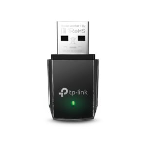ADAPTOR RETEA TP-LINK AC1300, extern wireless 2.4 GHz | 5 GHz, USB 3.0, port, 1300 Mbps, antena interna x 1, "Archer T3U" (timbru verde 0.18 lei)