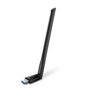 ADAPTOR RETEA TP-LINK AC1300, extern wireless 2.4 GHz | 5 GHz, USB 3.0, port, 1300 Mbps, antena externa x 1, "Archer T3U Plus" (timbru verde 0.18 lei)