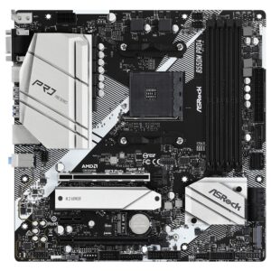 PLACA de BAZA Asrock "B550M PRO4", skt AM4, mATX, AMD B550, 4 x DDR4, max. 128 GB, 6 x SATA, 2 x M.2, 7.1, "B550M PRO4"