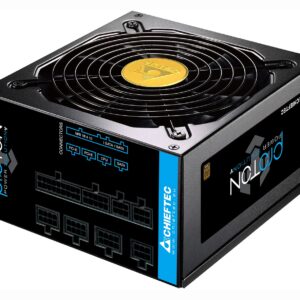 SURSA Chieftec PROTON 750 W, modulara, certificare 80 Plus Bronze, ventilator 140 mm x 1, PCI-E 6+2 pin x 4, SATA x 8, "BDF-750C" (timbru verde 2 lei)