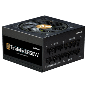 SURSA Zalman "TMX2", 850W, certificare 80 Plus Gold, full modular, fan 120mm, negru, "ZM850-TMX2" (timbru verde 2 lei)