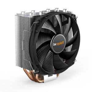 COOLER be quiet "Shadow Rock Slim 2",racire aer, Ø6 mm×4 pcs heatpipe, skt. Intel LGA 1700/1200/115x/2066/2011-v3 AMD AM5/AM4, fan 135mm, 1400 rpm,conectare 4-pin PWM,LED "BK032" (timbru verde 2 lei)