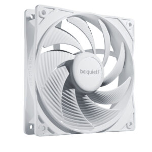 Ventilator be quiet! "PURE WINGS 3 PWM"120mm 2100 rpm, Rifle bearing, 4-pin PWM, alb, "BL111" (timbru verde 0.18 lei)
