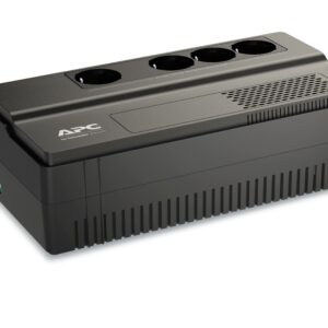 UPS APC, "EASY UPS BV", Line Int. , brick, 800VA/450W, AVR, Schuko x 4, LED, back-up 11 - 20 min., "BV800I-GR" (timbru verde 11 lei)