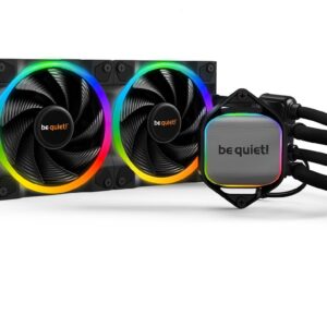 COOLER be quiet! "PURE LOOP 2 FX",racire lichid,skt. Intel LGA 1700/1200/115x/2011-v3, AMD AM5/AM4,radiator aluminiu,pompa 5500 rpm,fan 2x120mm, 2500rpm,4-pin PWM, ARGB "BW013" (timbru verde 2 lei)